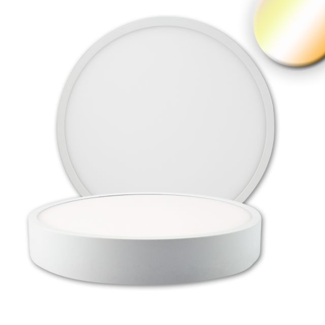 LED Deckenleuchte Pro, weiß, 24W, rund, ColorSwitch 2700/3000/4000K, dimmbar