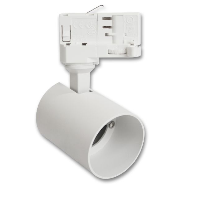 3-PH Schienen-Adapter Mini, weiß matt, für GU10-Spots