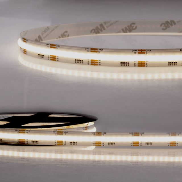LED Streifen COB Pro, 24V, 20W/Meter, RGB/WW,IP20, 500cm