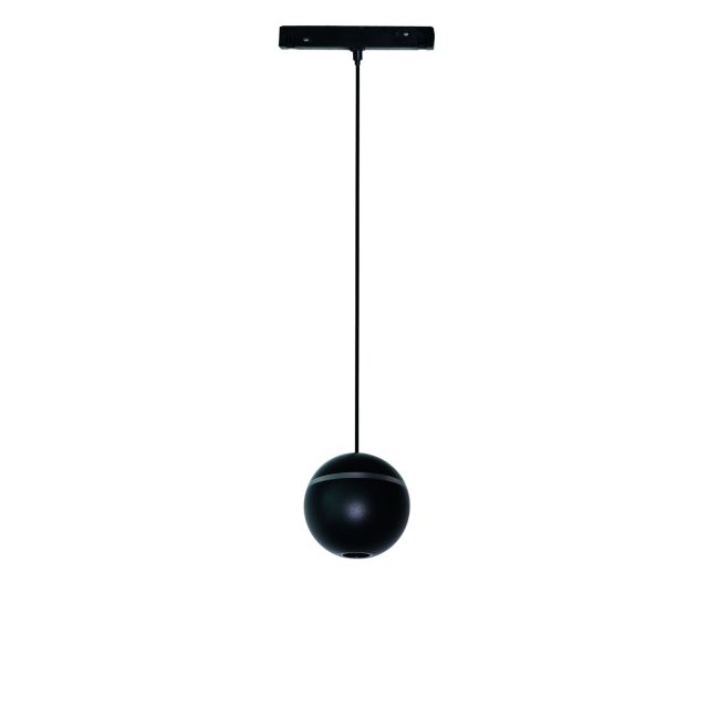 MagPro48 Magnetic Line Hängeleuchte Ball schwarz, 8W, 36°, 48V DC, 3000K