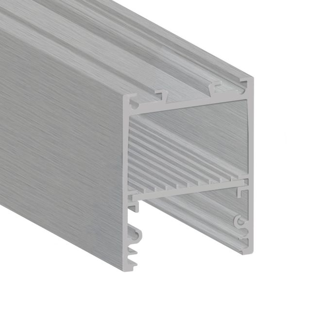 LED Leuchtenprofil Lampe30 Up&Down, Aluminium eloxiert, 200cm