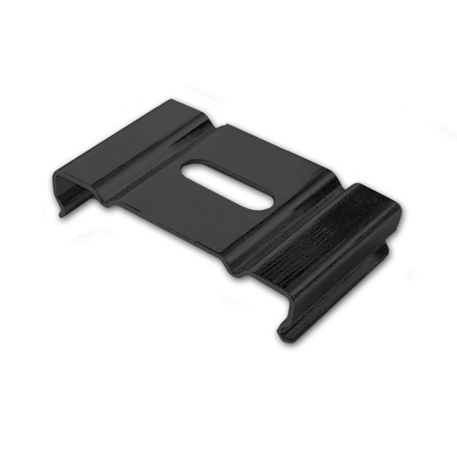 Montageklammer Z24 schwarz, für Auf-/Einbauprofil Maxi24, Mini24 Flach