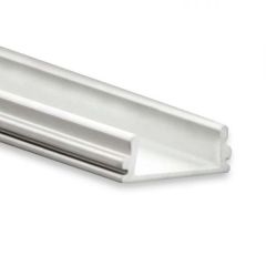 LED Aufbauprofil Mini 12 flach Aluminium eloxiert, 200cm