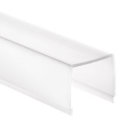Abdeckung 12 opal, 200cm kombinierbar mit Endkappe EC45 und EC49