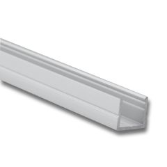 LED Aufbauprofil  Mini 8 Aluminium eloxiert, 200cm