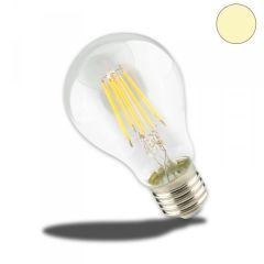 Retro E27 LED Birne, 7 Watt, klar, warmweiß, dimmbar