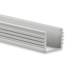 LED Aufbauprofil Maxi 12 Aluminium eloxiert, 200cm