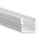 LED Aufbauprofil Midi 12 Aluminium eloxiert, 200cm