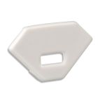 Endkappe EC32 für Eckprofil Midi 12 mit Kabeldurchführung, 1 STK