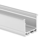 LED Einbauprofil Maxi 24 Aluminium eloxiert, 200cm