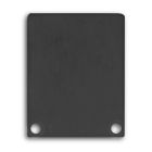 Endkappe EC45B Alu für Auf-/Einbauprofil Mini 24 flach, 2 STK, inkl. Schrauben