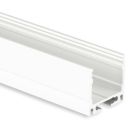 LED Aufbauprofil MAXI 16 Aluminium weiß pulverbeschichtet, RAL9010, 200cm
