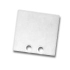 Endkappe EC 58W weiß RAL 9010 für Profil MAXI 16, 2 STK, inkl. Schrauben