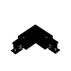 3-PH S1 L-Verbinder, N-Leiter innen, Schutzleiter außen, schwarz