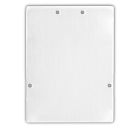 Endkappe EC74 weiß, für Leuchtenprofil Lampe40, 2 STK, inkl.Schrauben