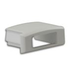 Endkappe EC76, mit Kabeldurchführung, für Aufbauprofil Mini14 S, 1 STK