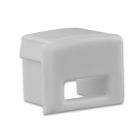 Endkappe EC78, mit Kabeldurchführung, für Aufbauprofil Mini12 S, 1 STK