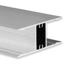 LED Leuchtenprofil Hide Two Up&Down, Aluminium eloxiert, 200cm
