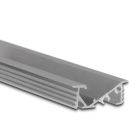 LED Einbauprofil Möbel D6, Aluminium eloxiert, 200cm