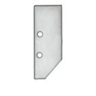 Endkappe EC92, für Leuchtenprofil Hide Three, 2 STK, inkl. Schrauben