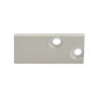 Endkappe EC95 weiß, für Einbauprofil Möbel D6, 2 STK, inkl. Schrauben