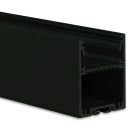 LED Leuchtenprofil Lampe30, Aluminium schwarz RAL 9005, 200cm