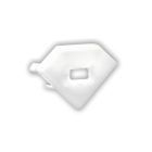 Endkappe EC97 weiß, mit Kabeldurchführung, für Eckprofil Mini11n, 1 STK