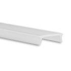 Abdeckung 58, weiß/matt, 200cm