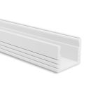LED Aufbauprofil Pds4-Alu, Aluminium weiß RAL 9010, 200cm