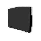 Endkappe EC225 schwarz, für Aufbauprofil Pds4-Alu, 1 STK