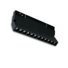 MagPro48 Raster-Schienen-Strahler 22cm, schwarz, 12W, 36°, UGR