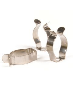 Montageclip chrom für T8 Röhre
