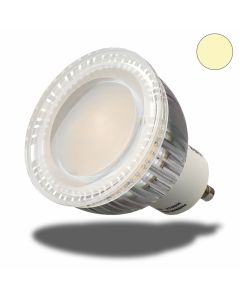 GU10 LED Strahler 6W Glas diffuse, warmweiss