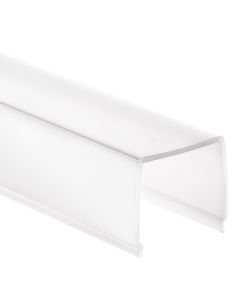 Abdeckung 12 opal, 200cm kombinierbar mit Endkappe EC45 und EC49