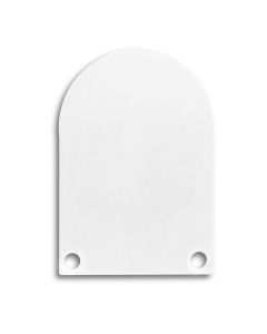 Endkappe EC50W Alu für Auf-/Einbauprofil Maxi 24, 2 STK, inkl. Schrauben