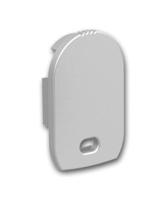 Endkappe EC101 silber für Profil "Kleiderstange", 1 STK