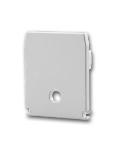 Endkappe EC105 weiss für Einbauprofil Maxi 24 Rigips/Putz, 1 STK