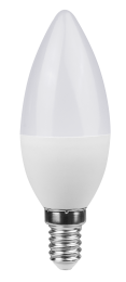 LED Leuchtmittel Glas opal, 1x E14 LED, 10560DC