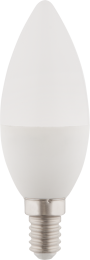 LED Leuchtmittel Glas opal, 1x E14 LED
