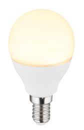 LED Leuchtmittel Kunststoff weiß, 1x E14 LED, 10565