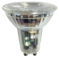 LED Leuchtmittel Glas klar, 1x GU10 LED, 10705D