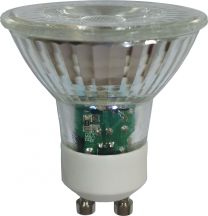 LED Leuchtmittel Glas klar, 1x GU10 LED
