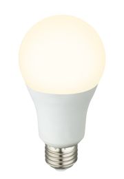 LED Leuchtmittel Kunststoff opal, 1x E27 LED, 10767