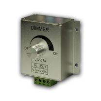 LED Dreh-Dimmer 12-24V, 8A