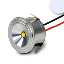 LED Mini Spot, 1x3W, 12V oder 700mA, 100°, kaltweiß