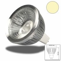 MR16 LED Strahler 6W COB, 70° warmweiss, dimmbar