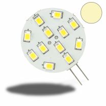 G4 LED 12SMD, 2W, warmweiss, Pin seitlich