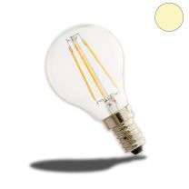 Retro E14 LED Illu, 4 W, klar, warmweiß