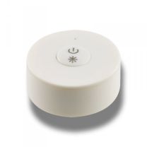 SIRIS 1 Zone Funk-Dimmer mit Druckknopf, weiß, Batteriebetrieb