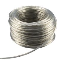 Kabel, 3 x 0,75qmm, PVC Ummantelung transparent, 1 Rolle = 50m